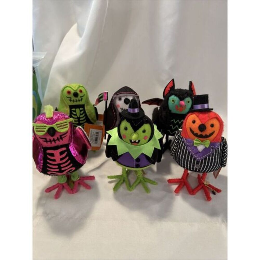 Target Spritz‎ Birds Halloween 2024 Set Of 6 Birds NEW